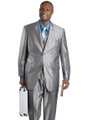 Gray Sharkskin Suit