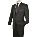 Men's Black 2-Button 2-Piece Tuxedo Suit