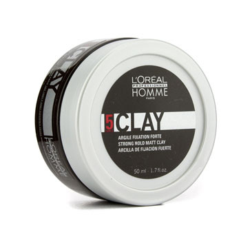 L'Oreal Homme Strong Hold Matt Clay 50ml