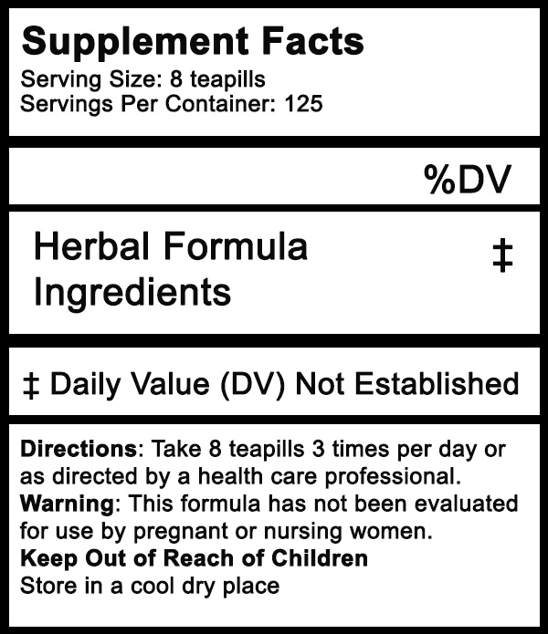 herbal tea pill facts herbal tea pill facts