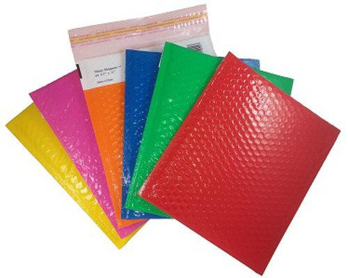 Shiny Shippers Color Bubble Mailers