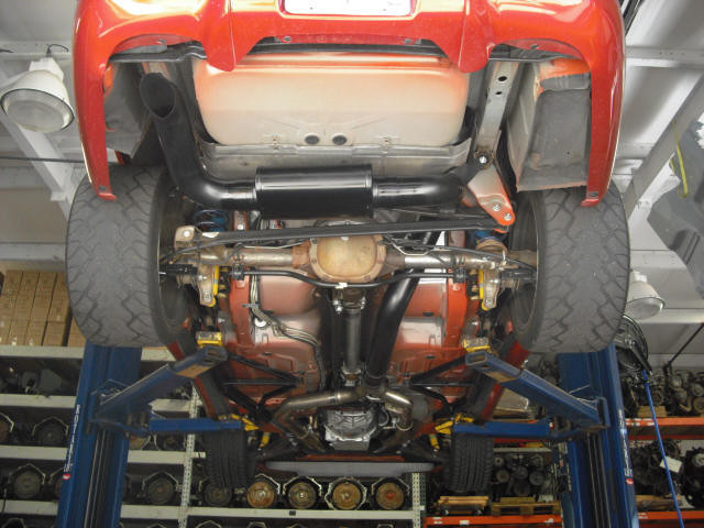 Single chamber flowmaster ls1