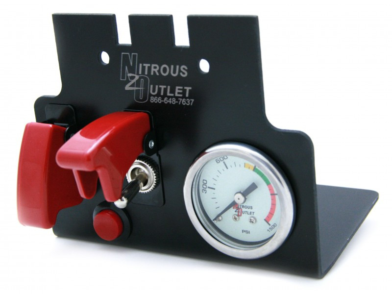 Nitrous Outlet 9802 FBody Console Switch Panel With Small Gauge