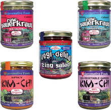 Most Popular Raw Organic Cultured Vegetable Variety Pak