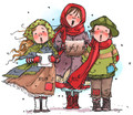 Carolers Three