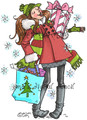 Dani with Gifts