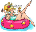 Gloria at the Pool