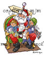 Santa with a six year old