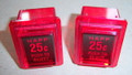 Pair (2) REJECT BUTTON Assembly in Red