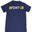 FDNY Stripe Navy Tee - back