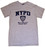 NYPD Grey Full CHest Tee