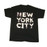 New York City "Painted" Black Tee
