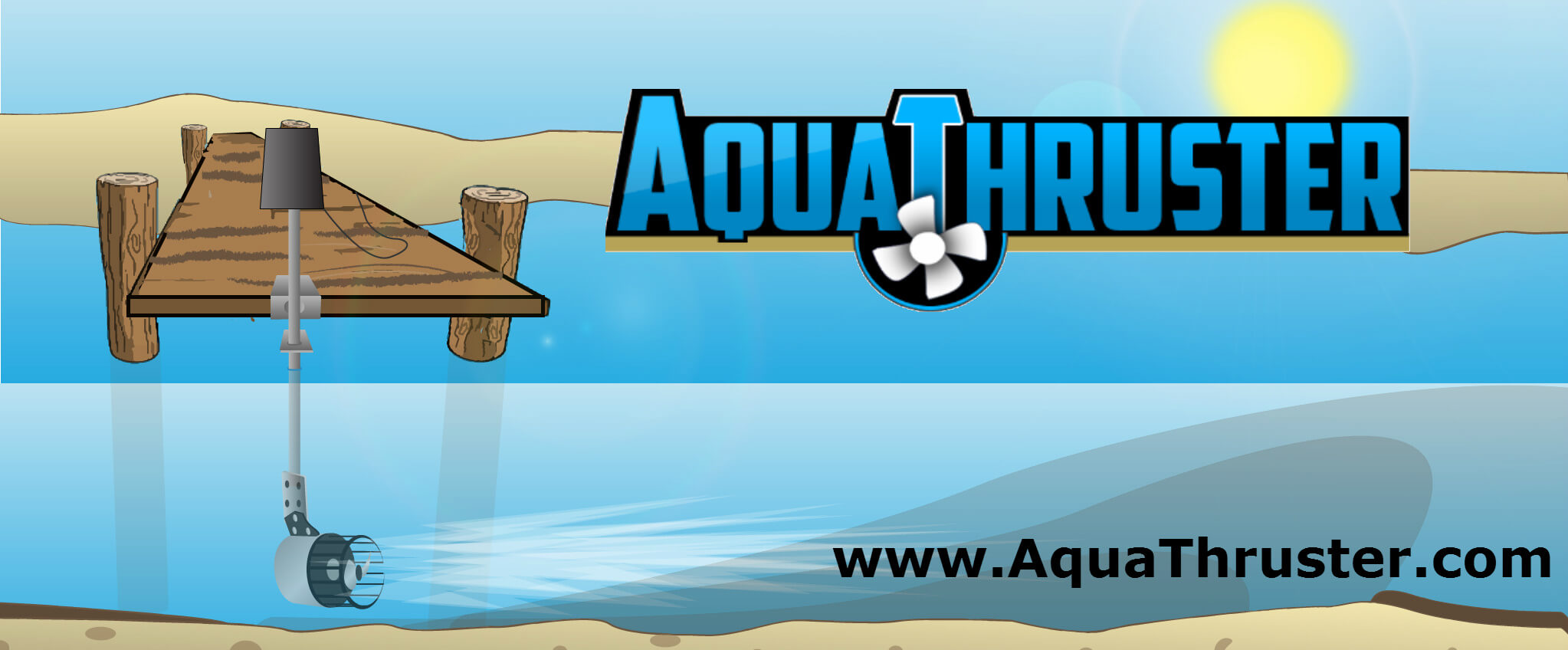 Aqua Thruster w/ Dock Mount Weeders Digest