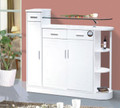 white shoes cabinet