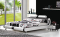 Luxury leather bed