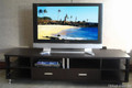 walnut timber tv cabinet