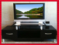 1.4 metre black TV LCD lownline unit