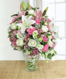 Pink and White Flowers