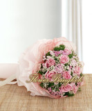 9 Pink Roses