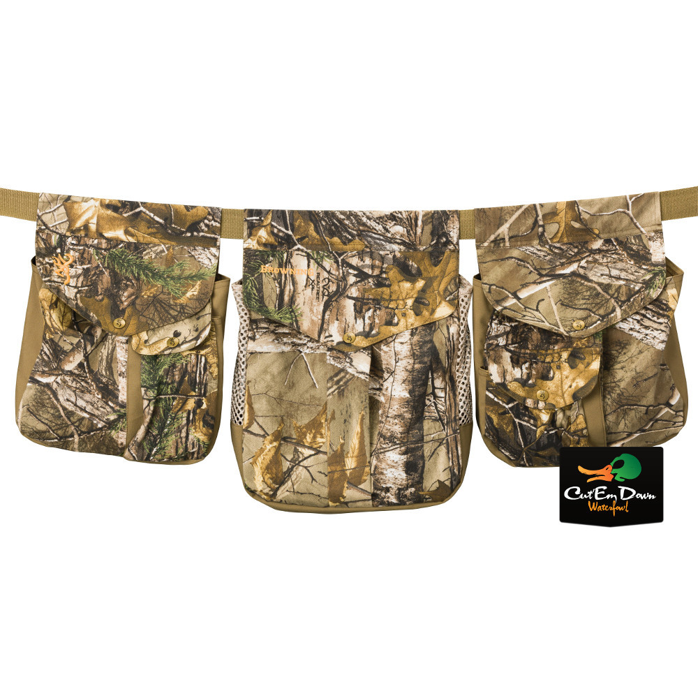 BROWNING BELTED DOVE GAME BAG SHELL AMMO GEAR BELT REALTREE XTRA CAMO