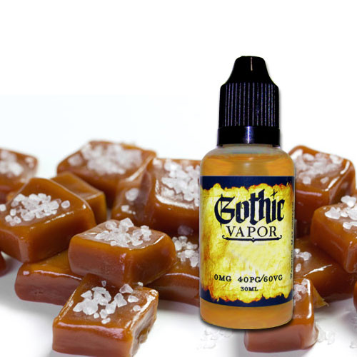 Salted Caramel eJuice by Gothic Vapor