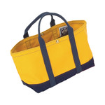 Cute custom canvas handbag made in Maine perfect for projects.