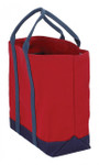Large canvas totes made in Maine by the Port Canvas Company.