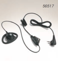 The 56517 is comfortable for extended wear, this compact and durable accessory allows users to receive communication discreetly when using a Remote Speaker Microphone in low-noise environments. This earpiece has an in-line microphone and Push-to-Talk feature.