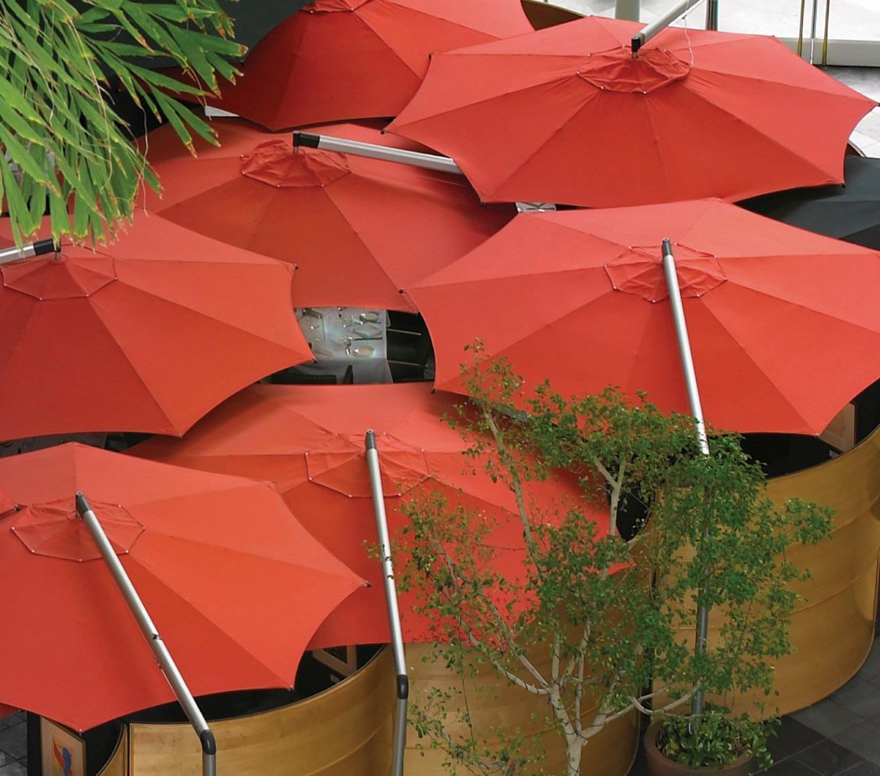Shademaker Orion 13' 1" Octagonal Cantilever Umbrella OR40