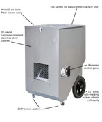 Abatement Technologies HEPA-AIRE® Portable HEPA-Filtration System: PAS1600SHS