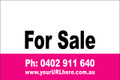 For Sale Sign No. 17 Landscape
Customise your Ph & URL