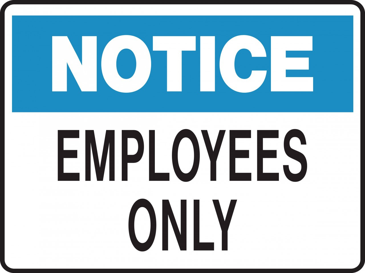 Employees Only Sign Free Printable Printable Word Searches