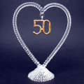 50th Anniversary Wedding Cake Topper