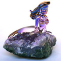 Hand Blown Glass Mermaid