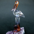 Hand Blown Glass Pelican