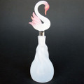 Hand Blown Glass Swan Perfume Bottle