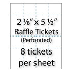 Raffle Tickets 8-up