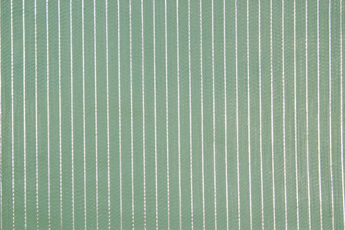 1970s Vintage Wallpaper Retro Aqua Green Stripe Foil