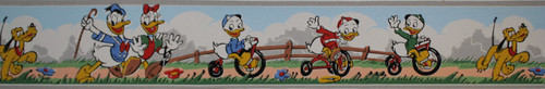 Dex Vintage Wallpaper Border Disney Donald Duck