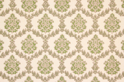 1970s vintage wallpaper green and gray geometric