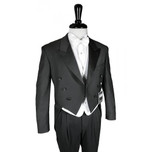 Super 150s Peak Tailcoat