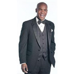 Neil Allyn Peak Polyester 1 Button Tuxedo