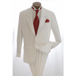 White 1 Button  Tuxedo