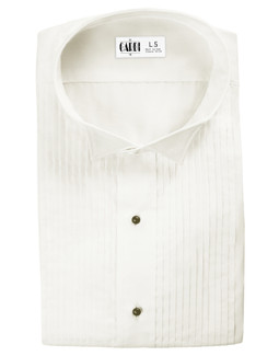 Ivory Dante Wingtip Tuxedo Shirt by Cardi