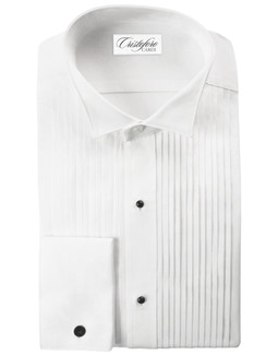 Verona Laydown Tuxedo Shirt by Cristoforo Cardi
