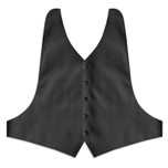 Black Backless Vest