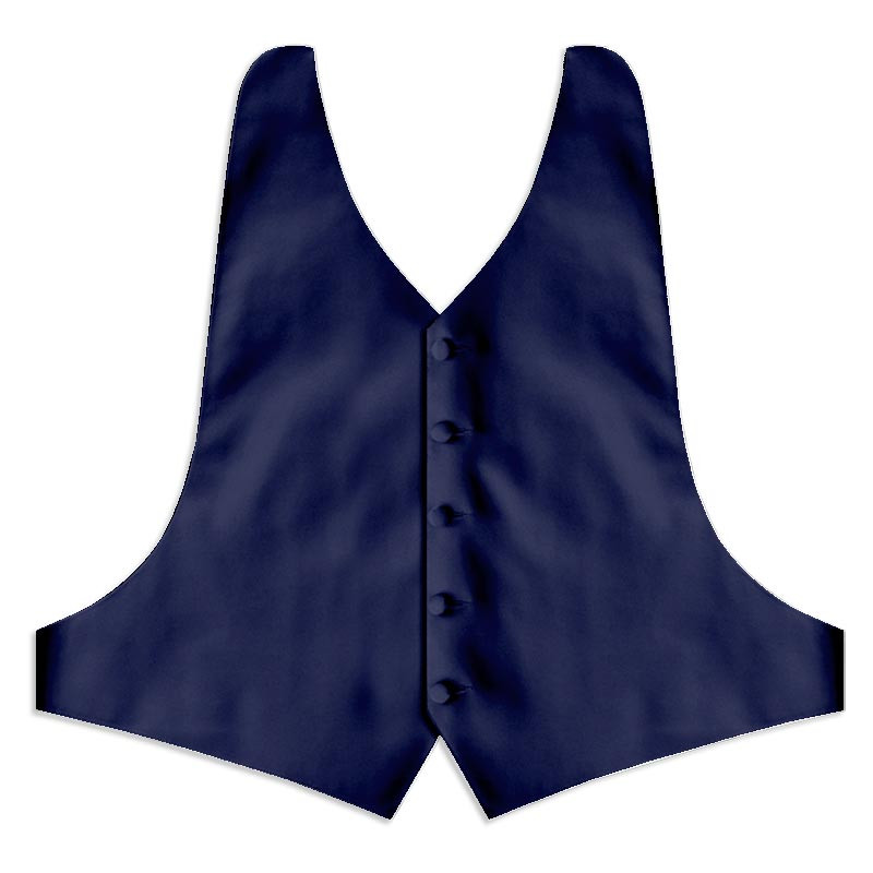 blue prom vest