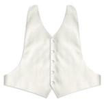 Ivory Backless Vest