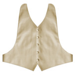 Champagne Backless Vest