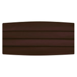 Satin Chocolate Brown Cummerbund